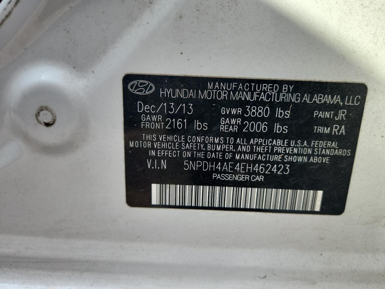 Hyundai ELANTRA Se