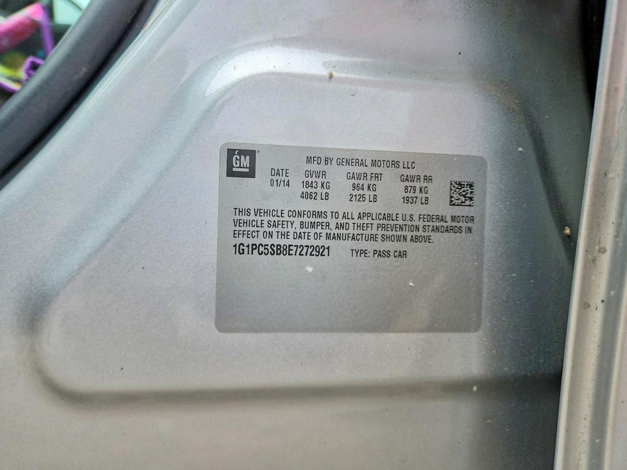 Chevrolet Cruze Lt