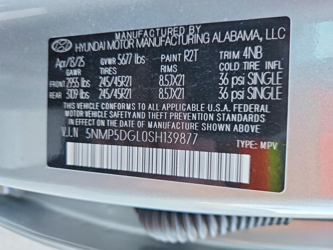 Hyundai SANTA FE Calligraphy