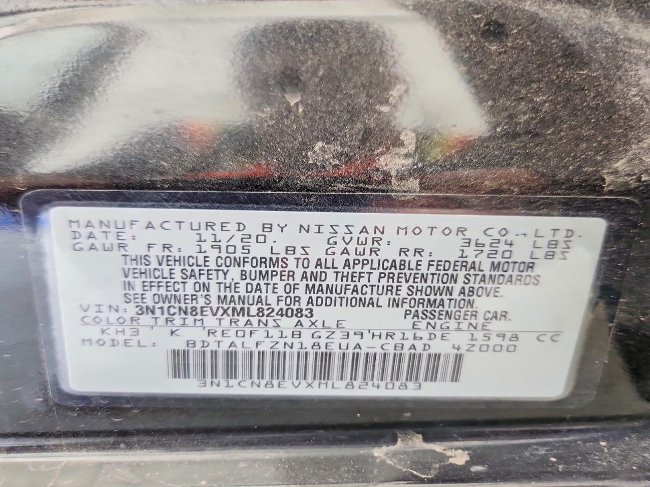 Nissan Versa Sv