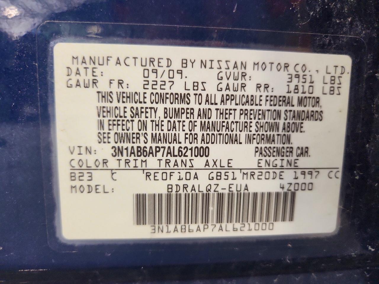 Nissan Sentra 2.0