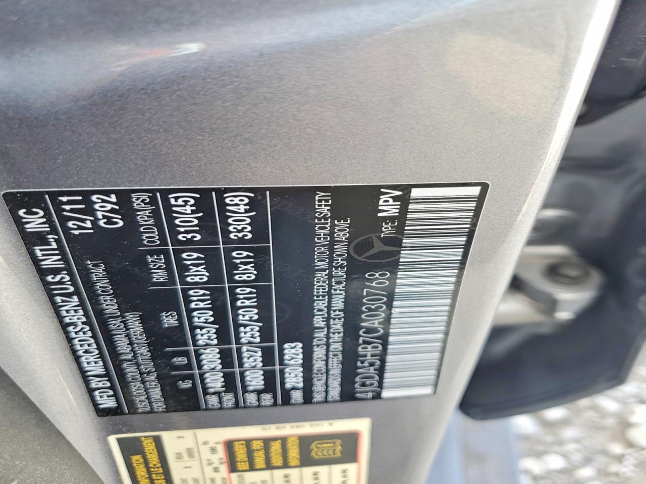Mercedes-Benz M-Class 350 4matic