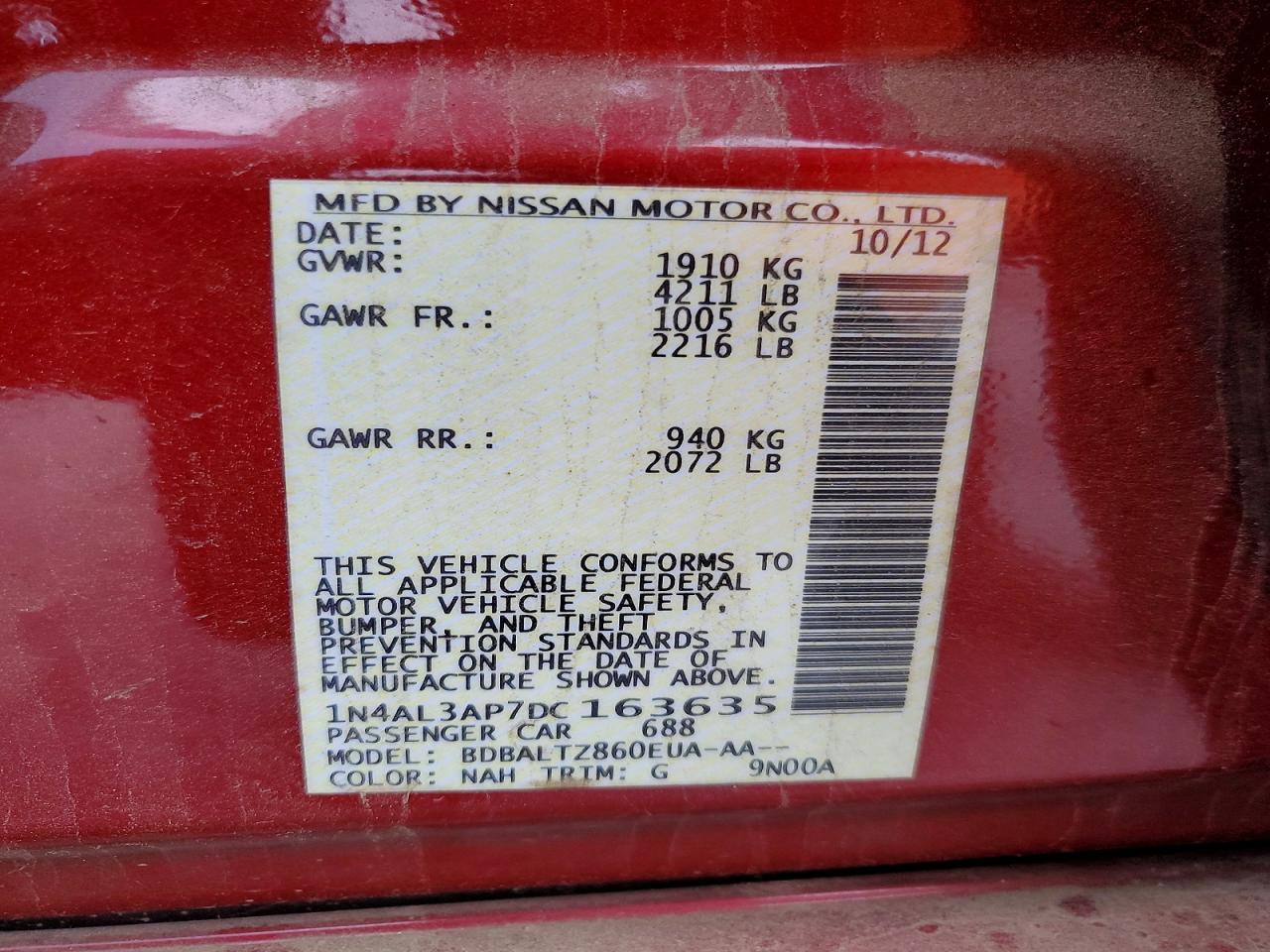 Nissan Altima 2.5