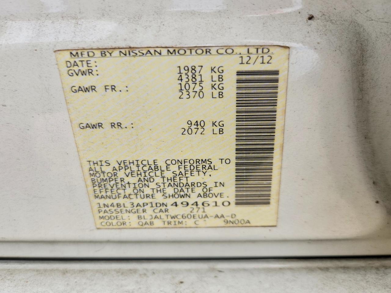 Nissan Altima 3.5 S