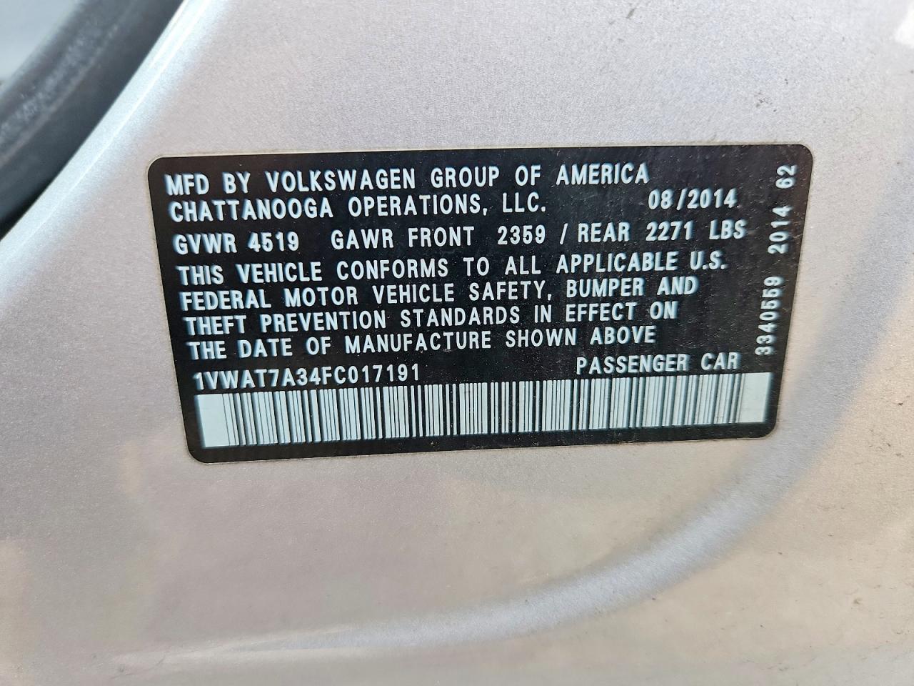 Volkswagen Passat S