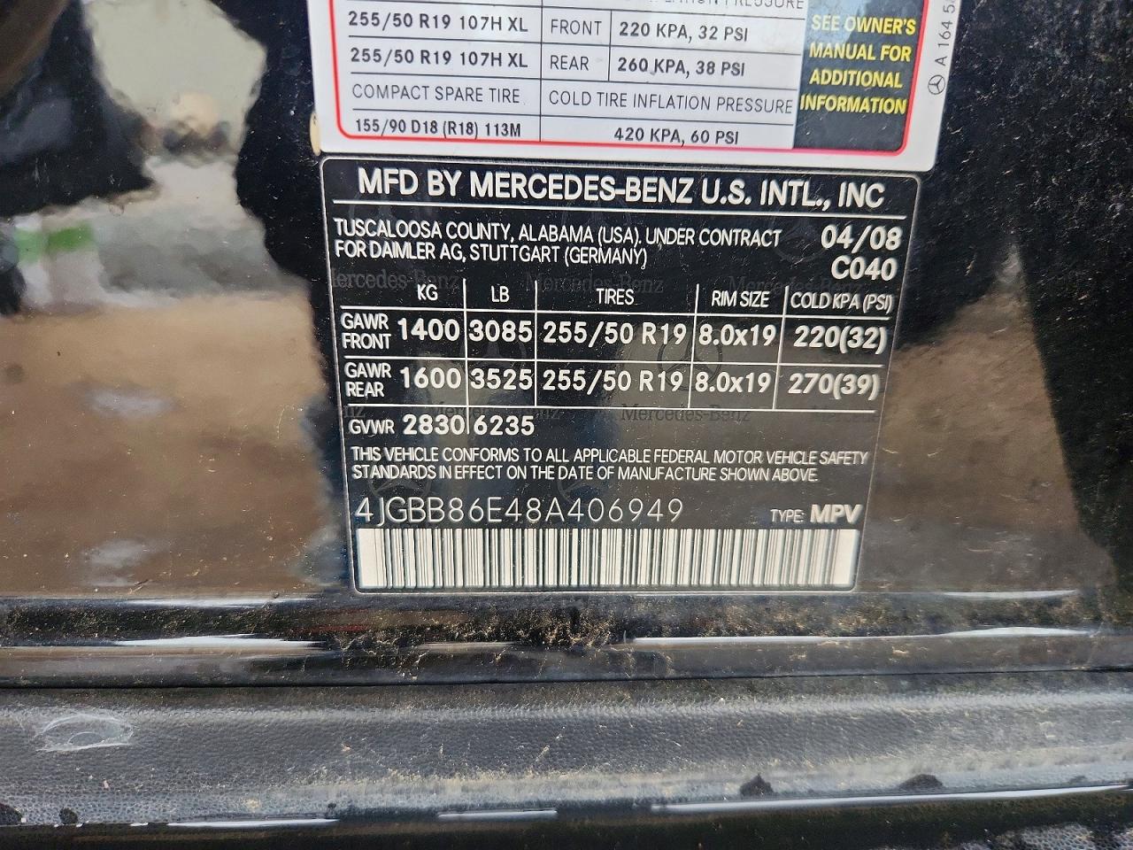 Mercedes-Benz M-Class 350
