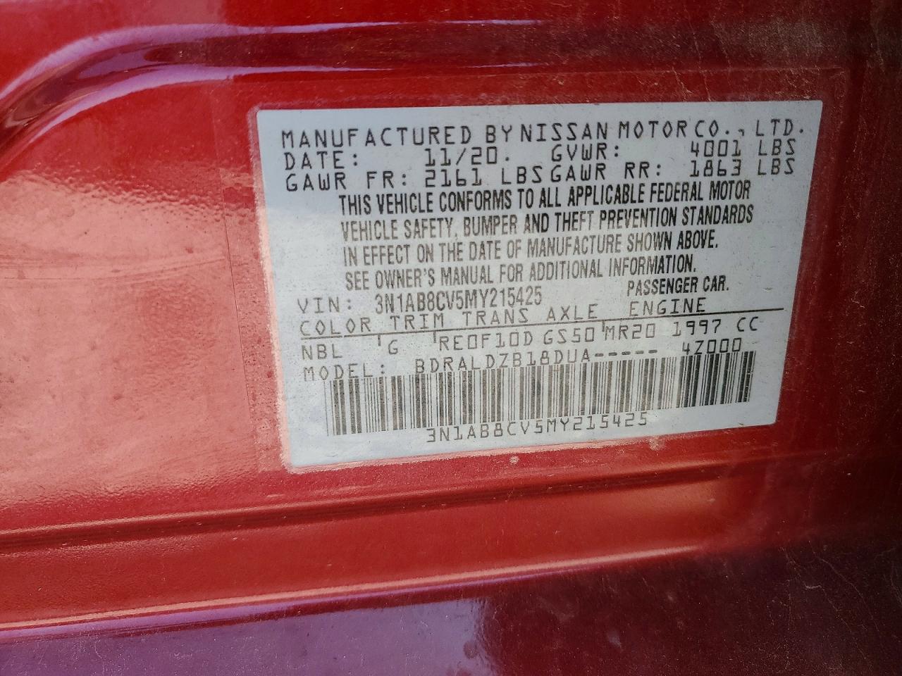 Nissan Sentra Sv