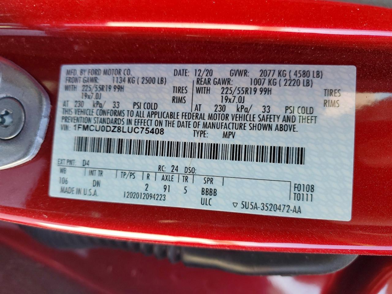 Ford Escape Titanium