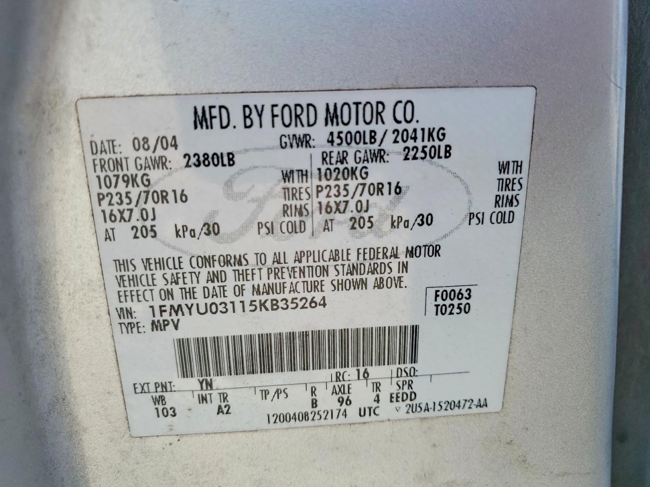 Ford Escape Xlt