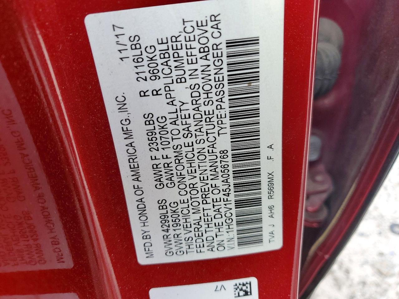 Honda Accord Ex