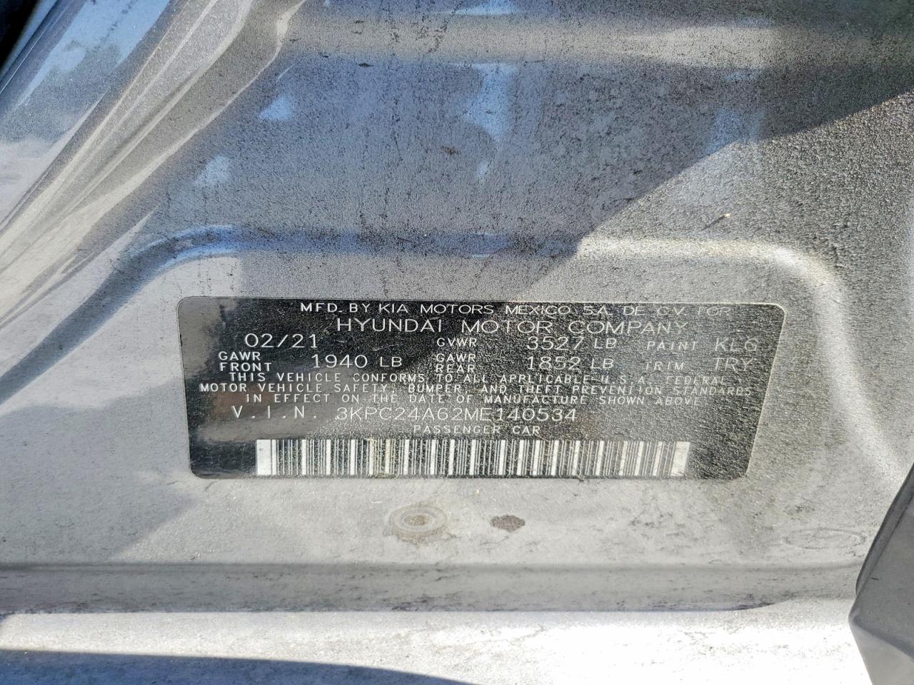 Hyundai ACCENT Sel