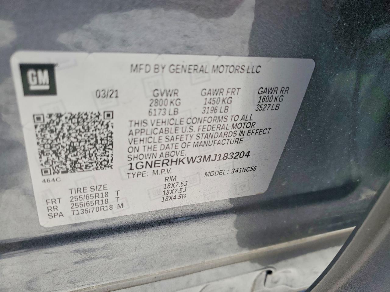 Chevrolet Traverse Lt