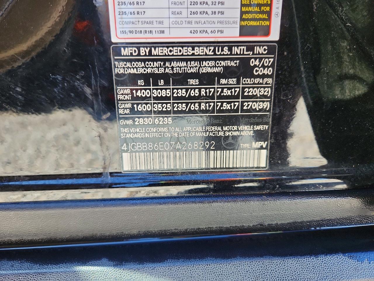 Mercedes-Benz M-Class 350