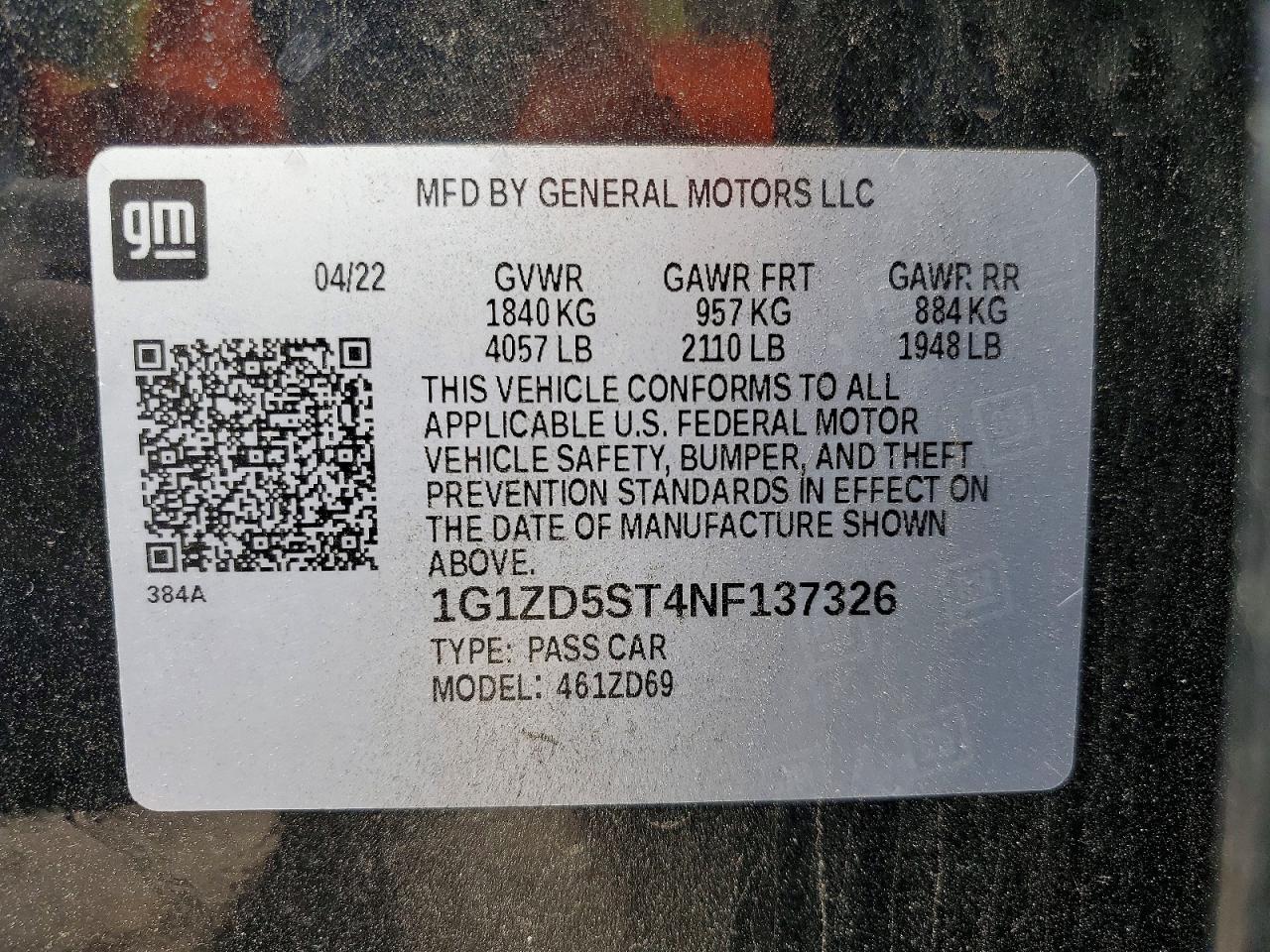 Chevrolet Malibu Lt