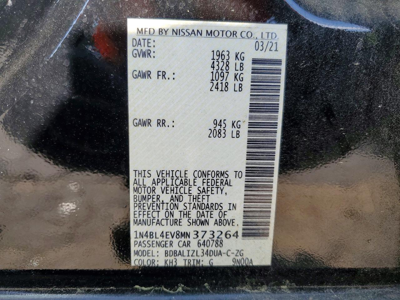 Nissan Altima Sl