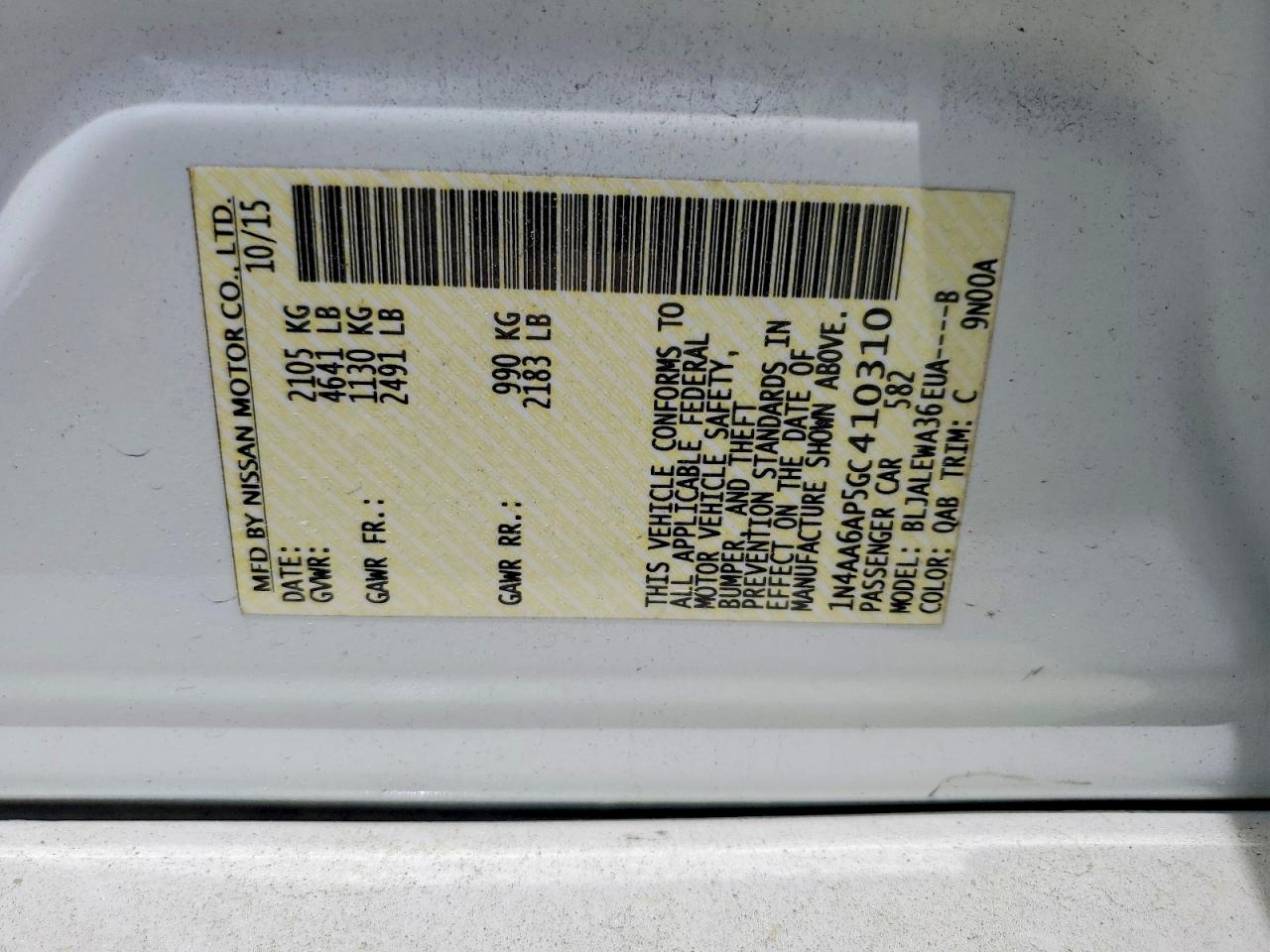 Nissan Maxima 3.5 Sl
