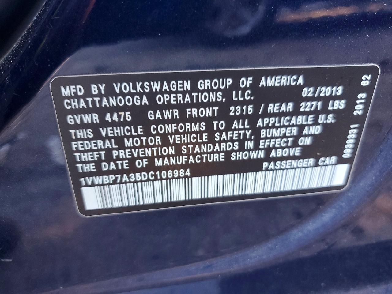 Volkswagen Passat Se
