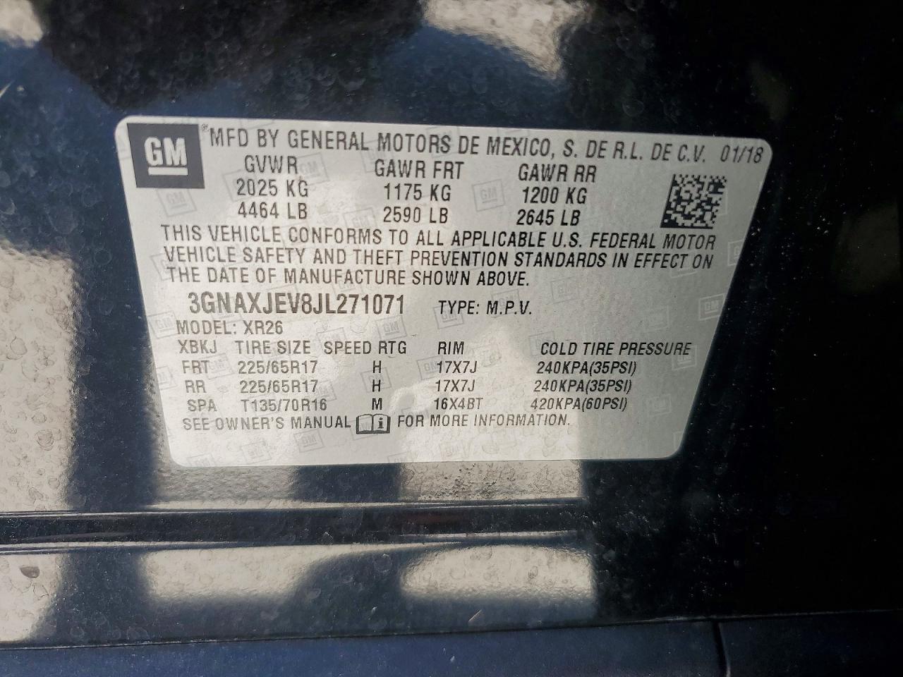 Chevrolet Equinox Lt