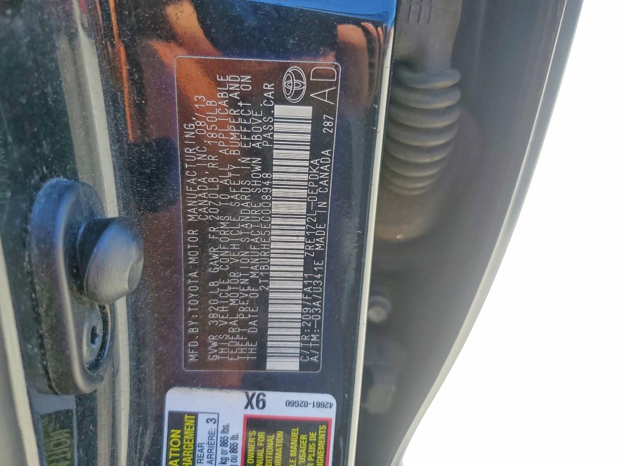 Toyota Corolla L