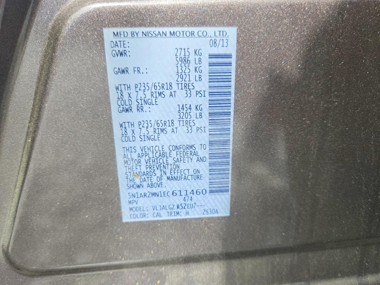 Nissan Pathfinder Sv