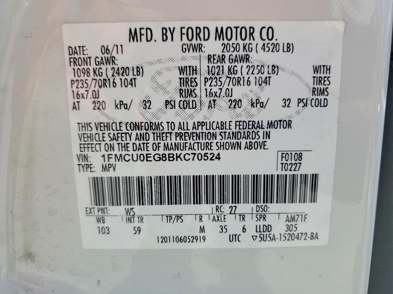 Ford Escape Limited