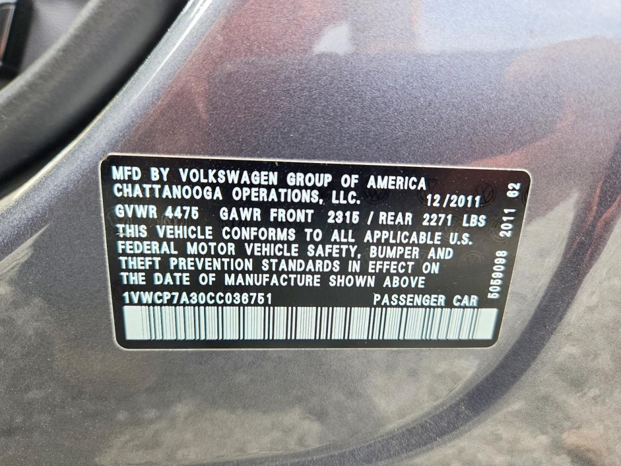 Volkswagen Passat Sel