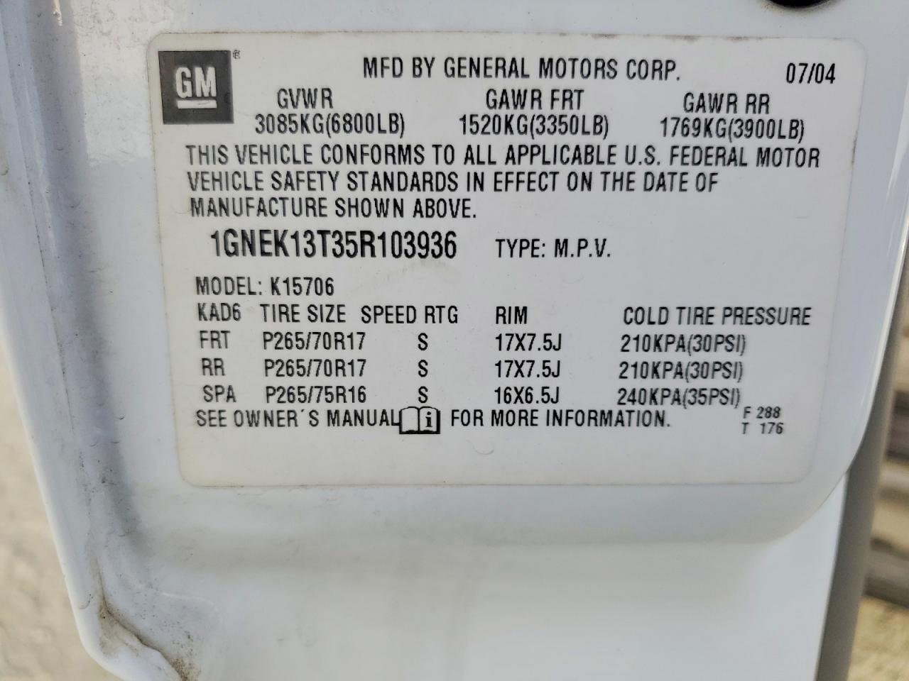 Chevrolet Tahoe K1500