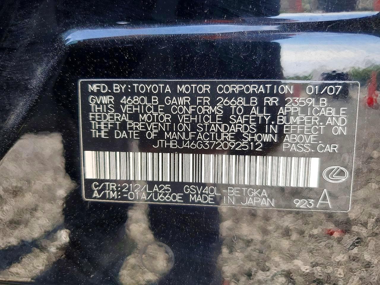 Lexus Es 350 Base