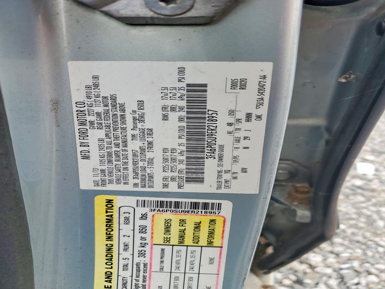 Ford Fusion Titanium Phev