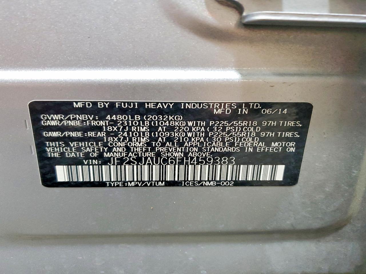 Subaru Forester 2.5i Touring