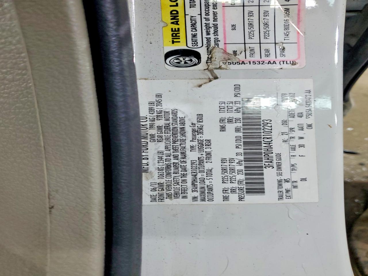 Ford Fusion Se