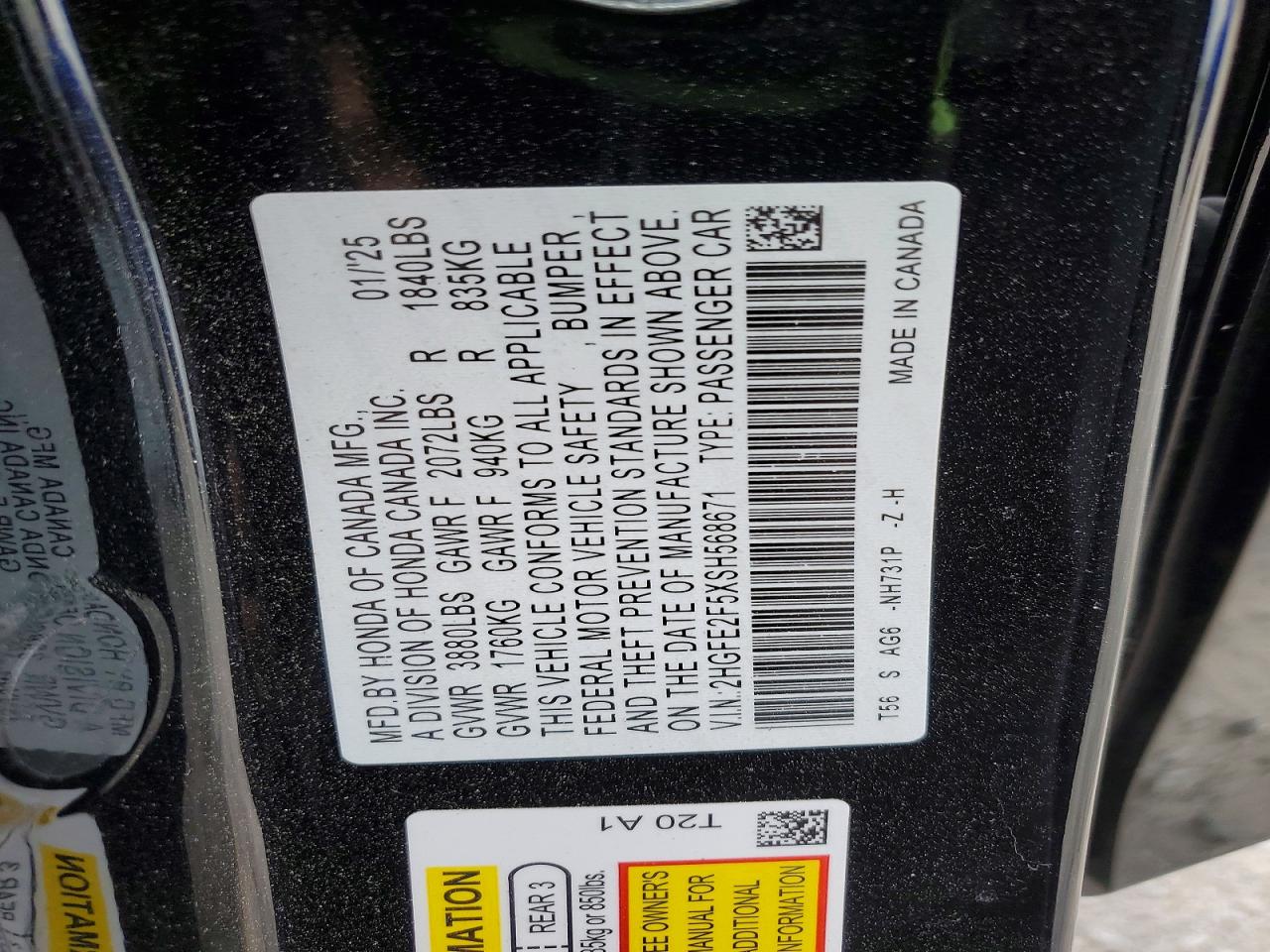 Honda Civic Sport