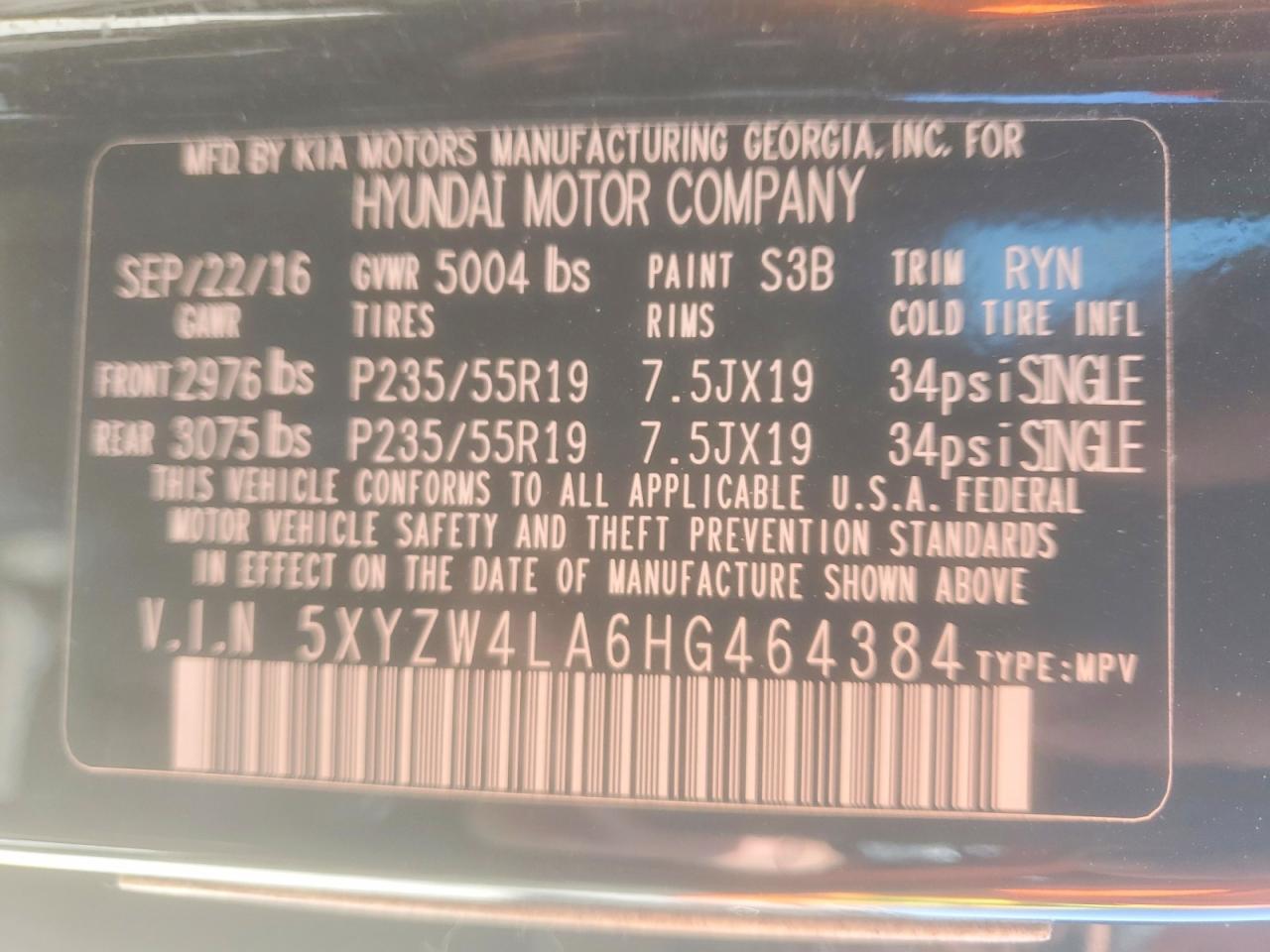Hyundai SANTA FE 2.0t Ultimate