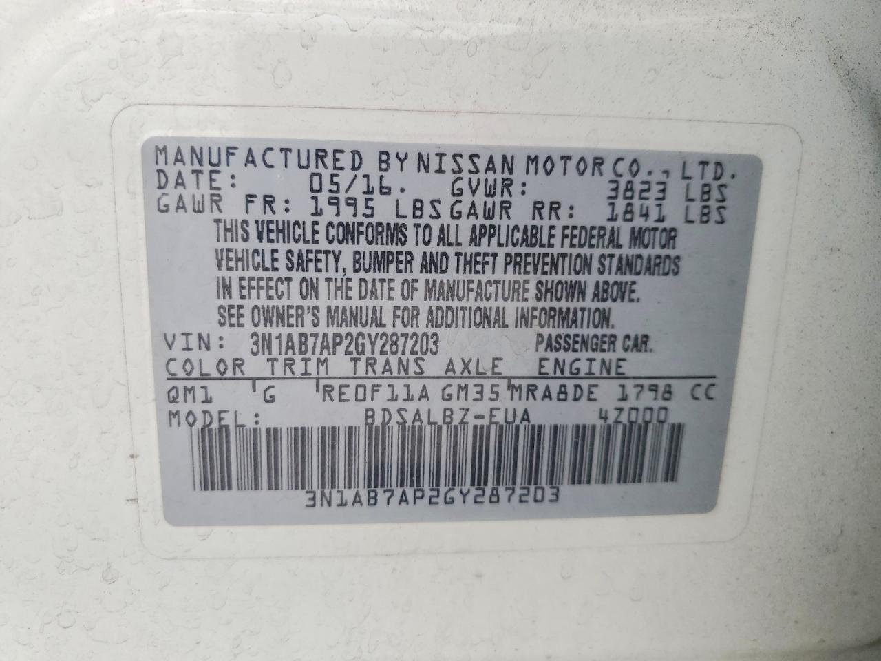 Nissan Sentra S
