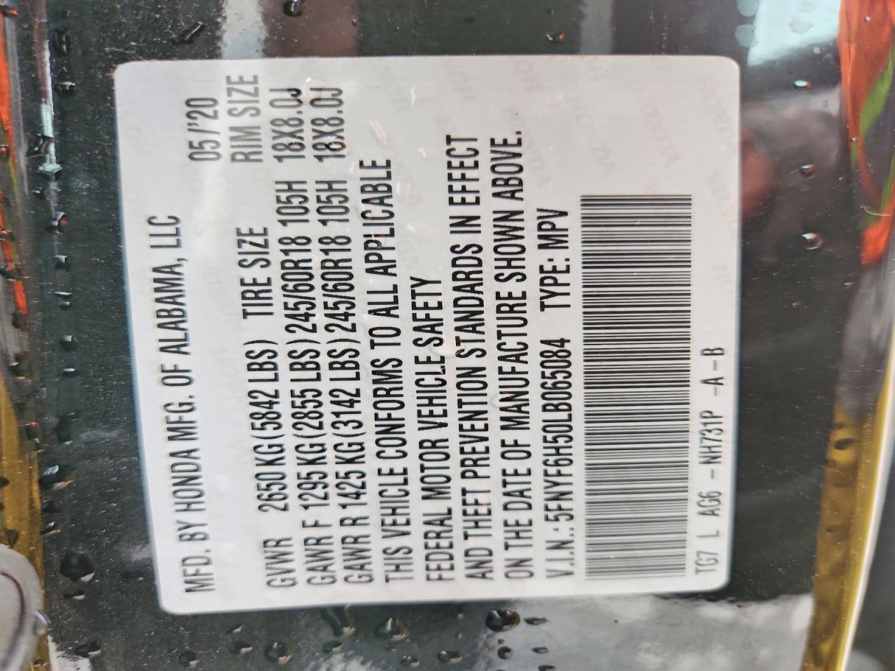 Honda Pilot Exl