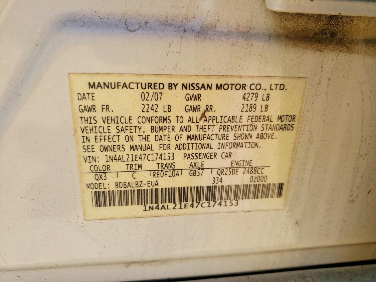 Nissan Altima 2.5