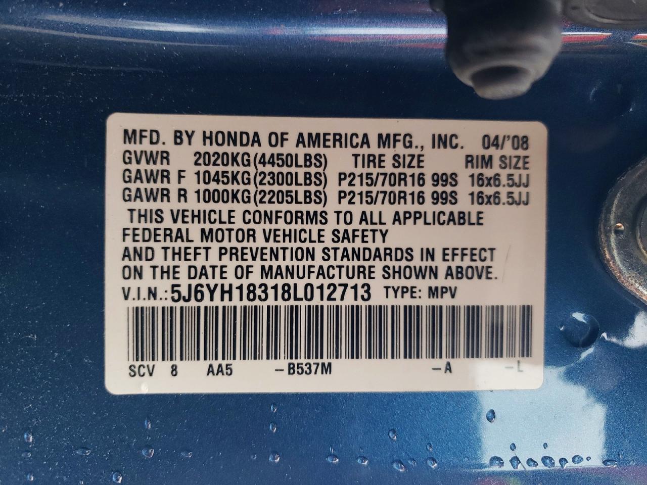 Honda Element Lx