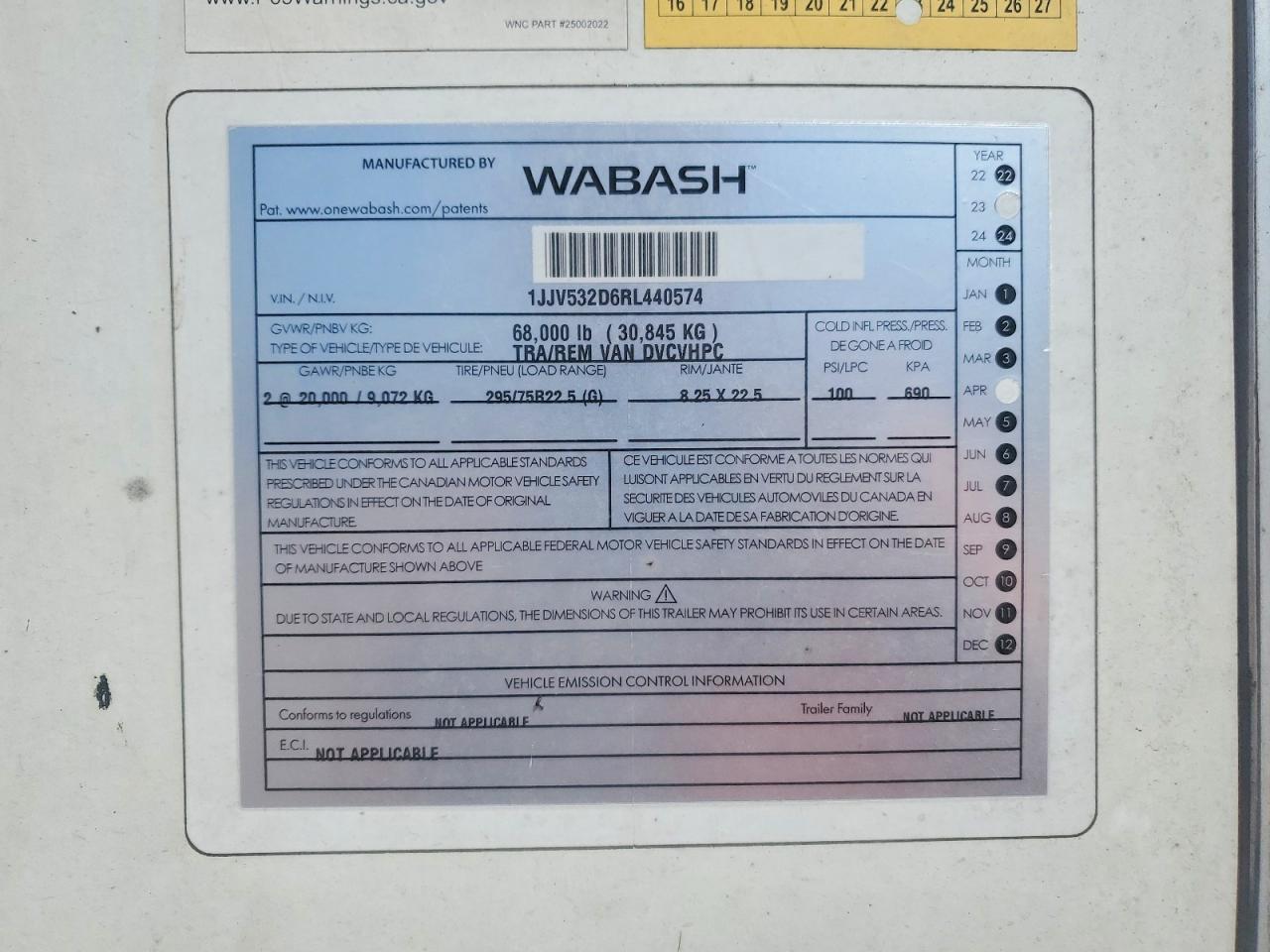 Wabash Dry Van Other