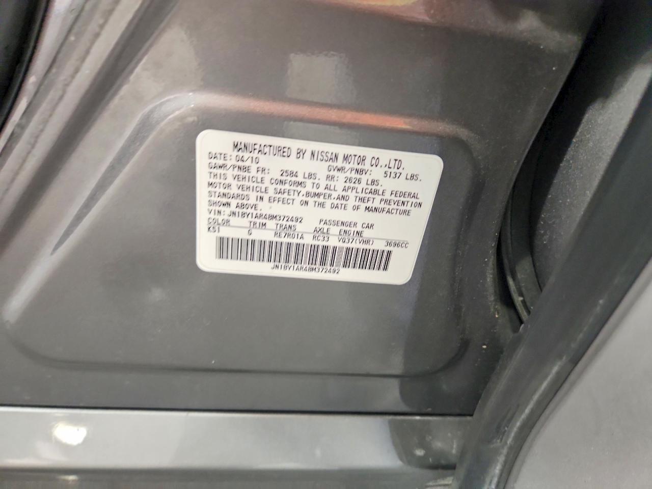 INFINITI M37 X