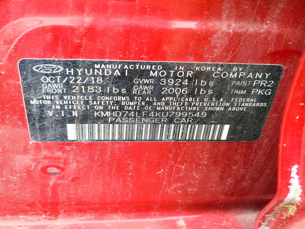 Hyundai ELANTRA Se