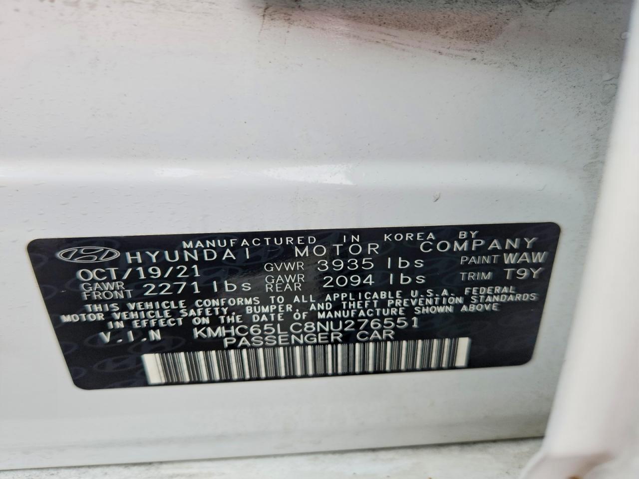 Hyundai Ioniq Blue