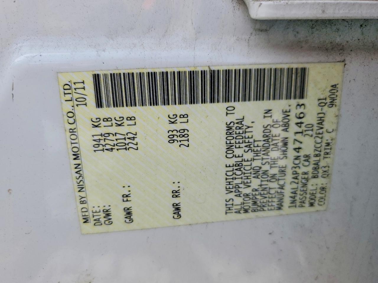 Nissan Altima 2.5