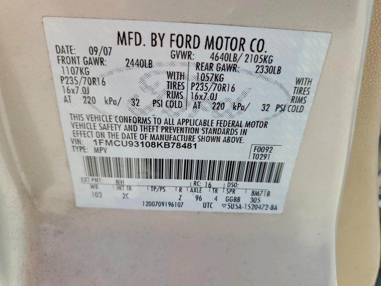 Ford Escape Xlt