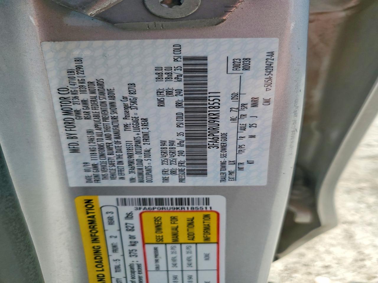 Ford Fusion Titanium