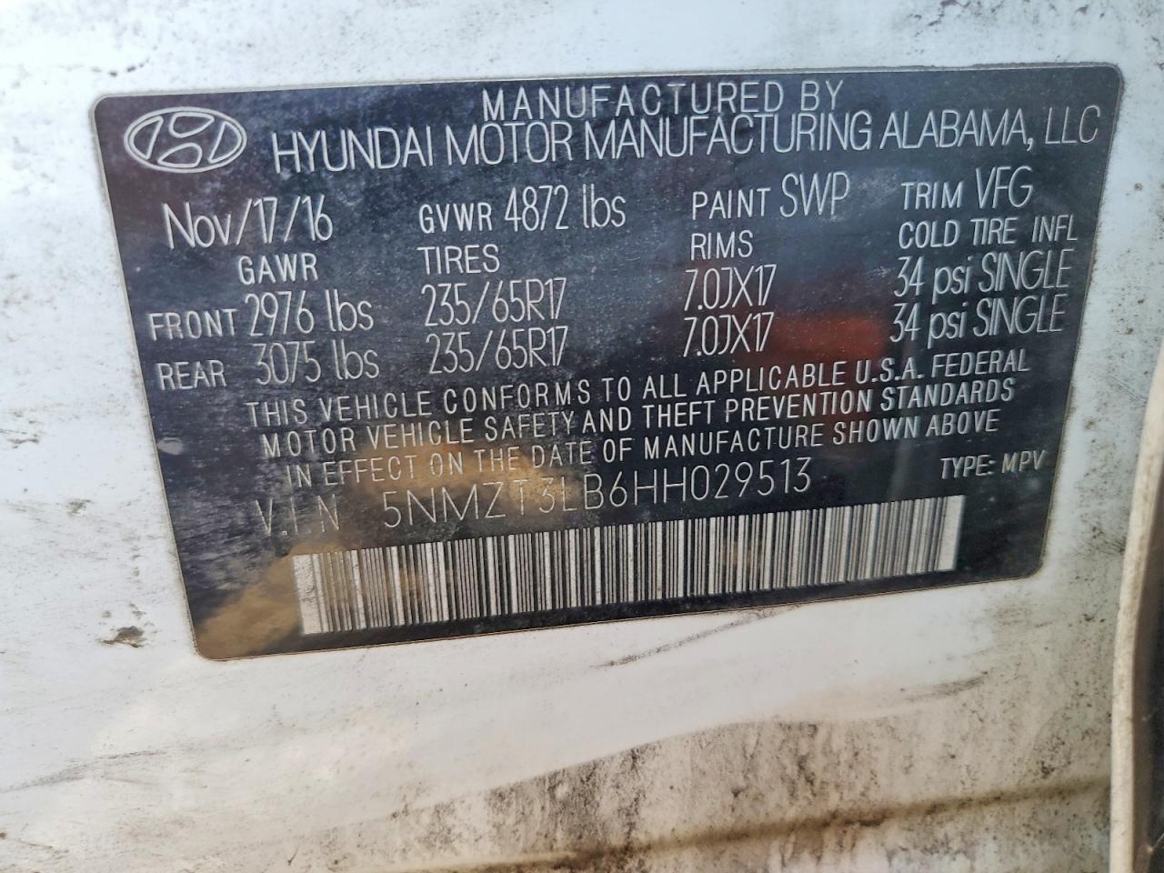 Hyundai SANTA FE 2.4l