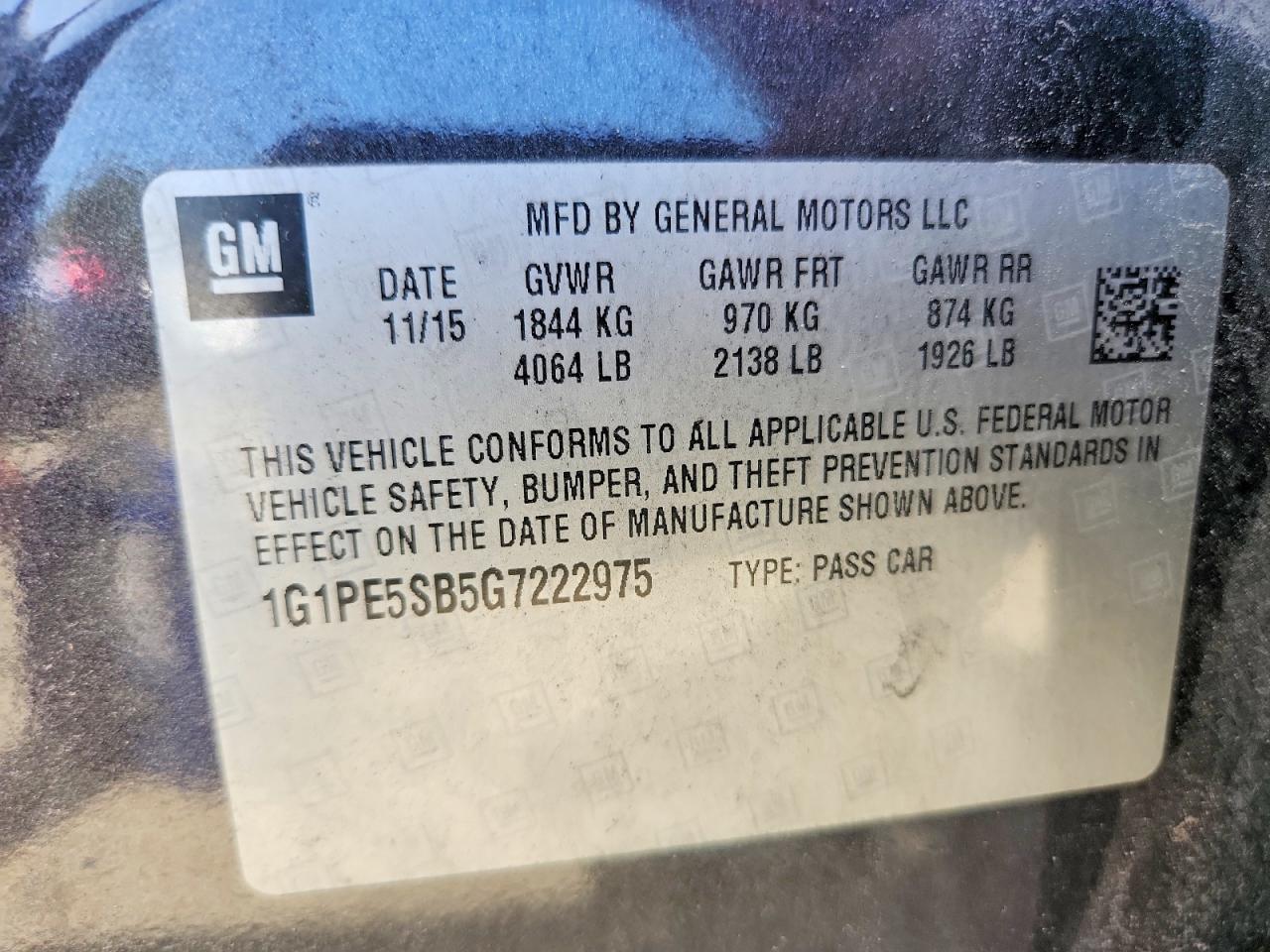 Chevrolet Cruze Lt