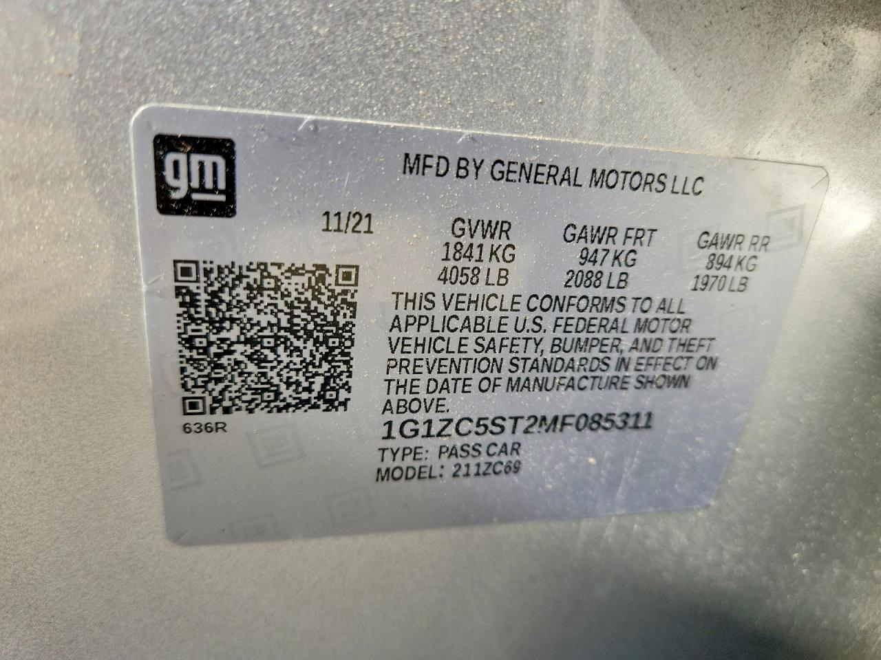 Chevrolet Malibu Ls