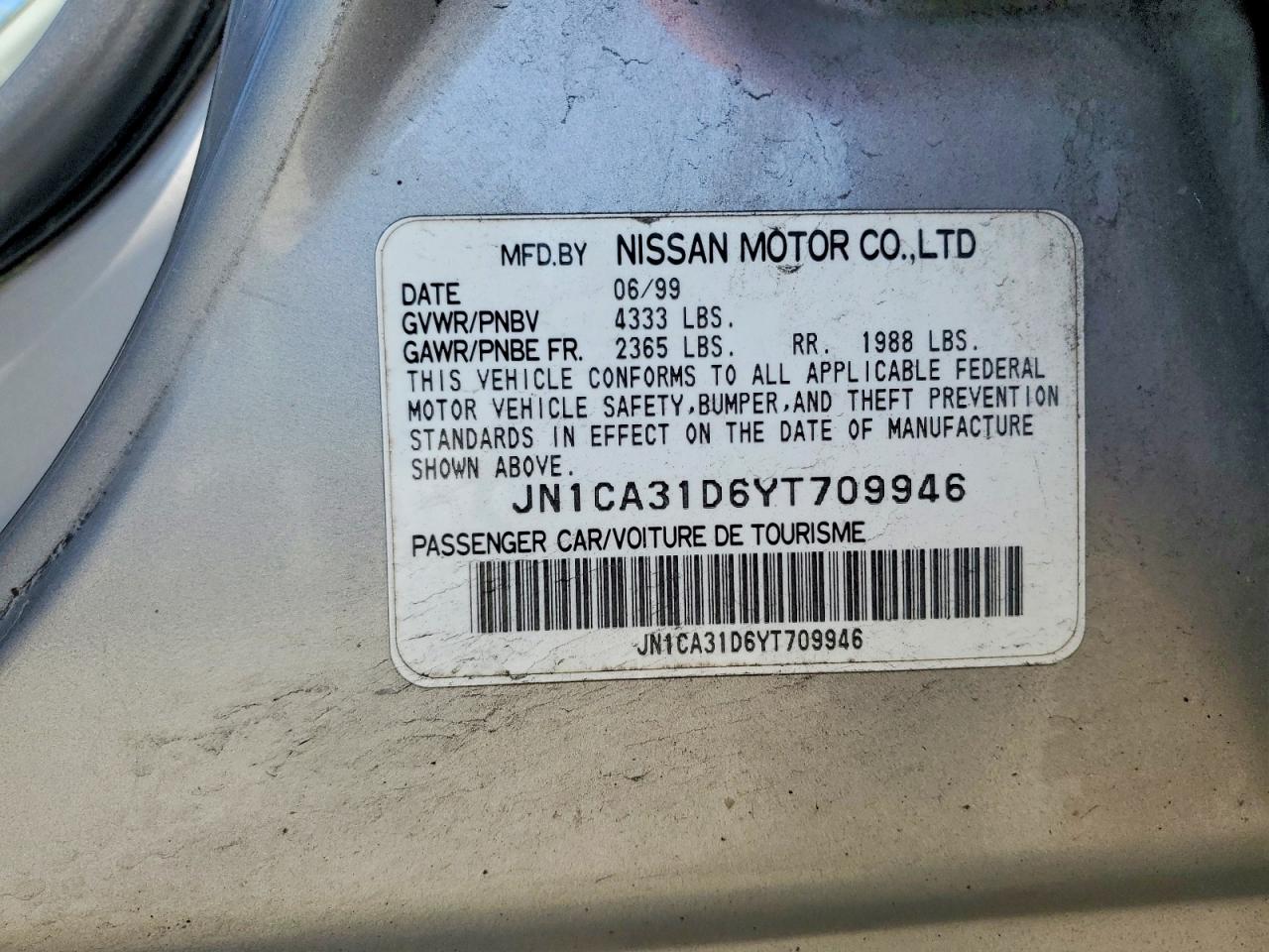 Nissan Maxima Gxe