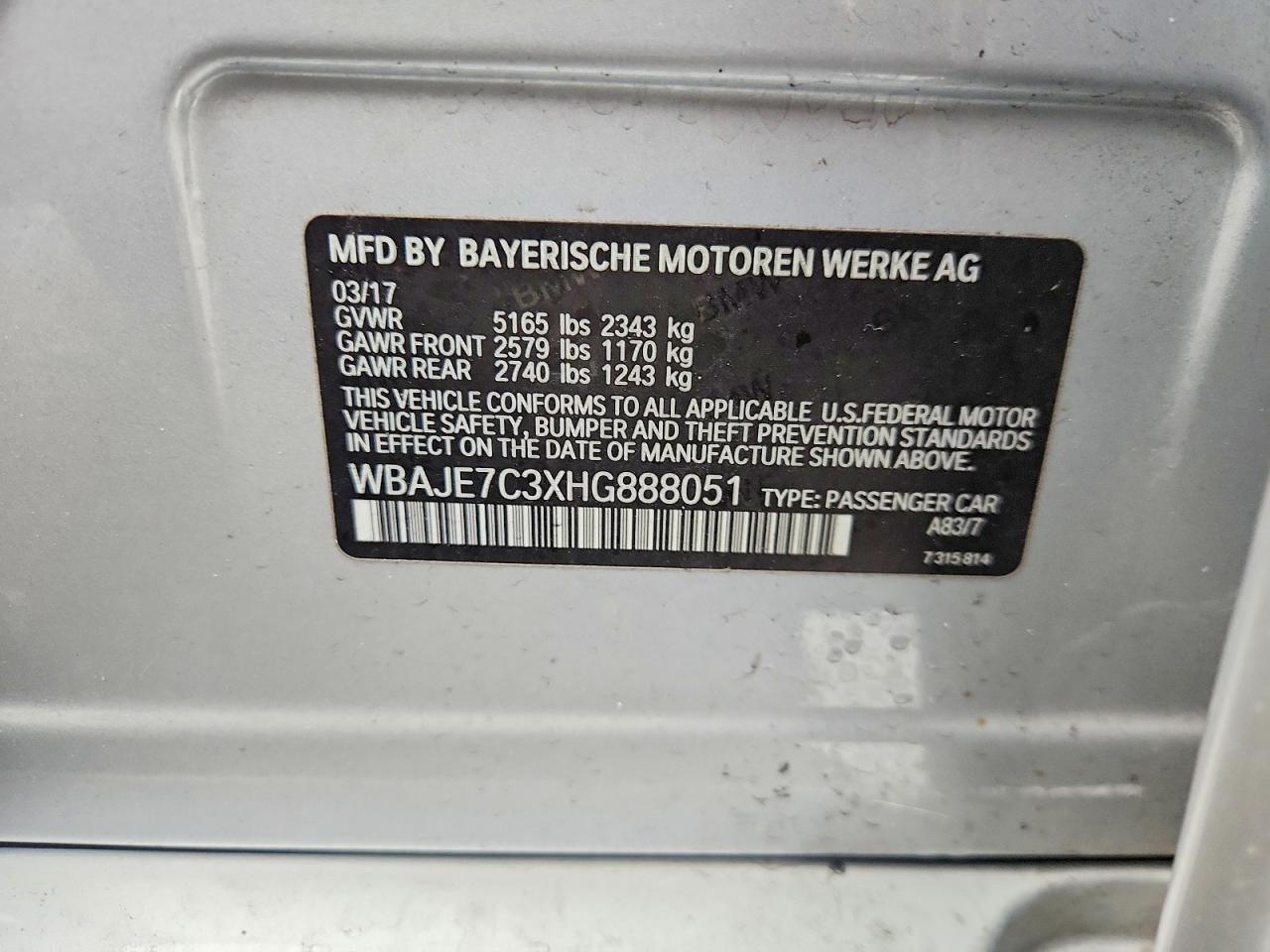 BMW 5 Series Xi