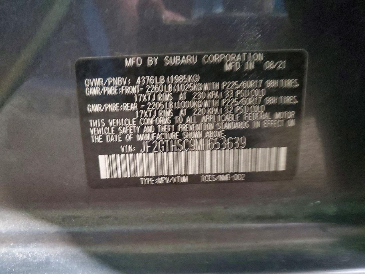 Subaru Crosstrek Sport